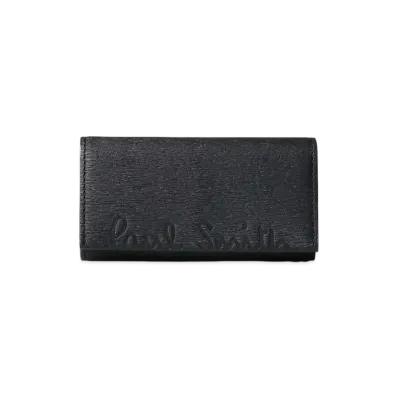 Paul Smith Cropped Logo Key Case "Black"