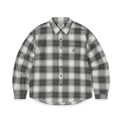 thisisneverthat x Grateful Dead Lightning Bear Plaid Shirt "Purple"