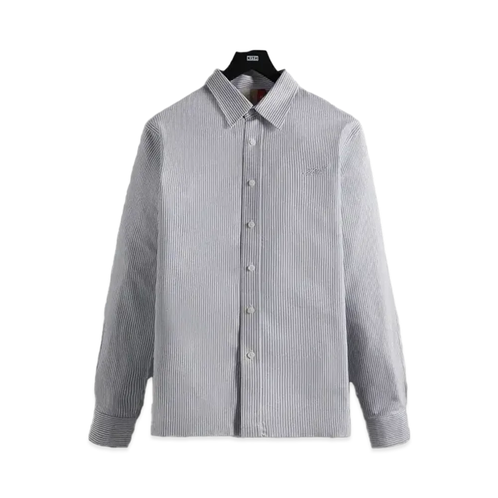 Kith Oxford Ludlow Button Down "Concrete"