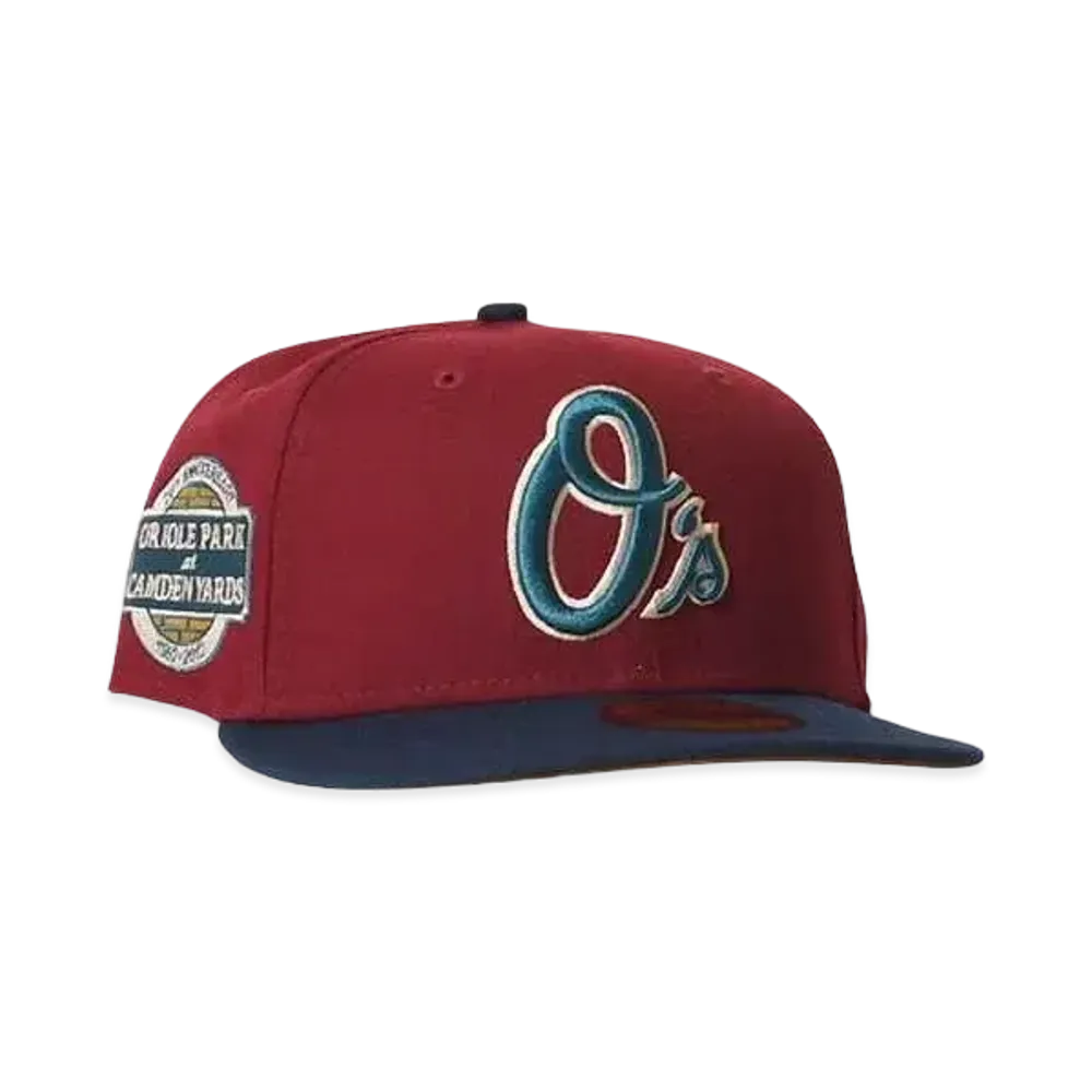 NEW ERA Baltimore Orioles 20th anniversary "MAROON×NAVY"