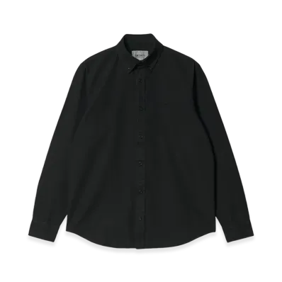 Carhartt WIP Bolton Shirt "Smoke Green Garment Dyed"