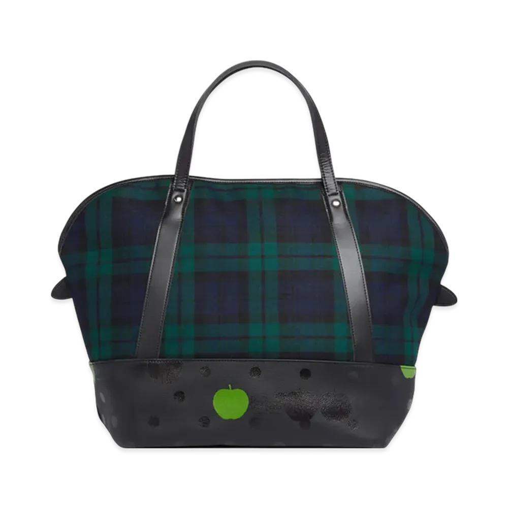 COMME des GARCONS x The Beatles Tartan Check Bag Large "Navish"