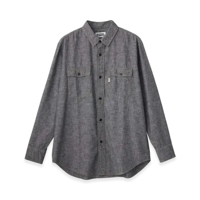 HYSTERIC GLAMOUR Let's Go Crazy Embroidered Western Shirt "Black"