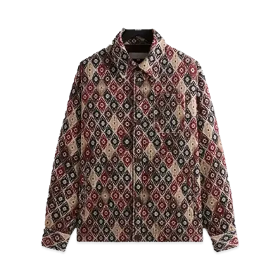 Kith Kilim Mosaic Brixton Puffed Shirt Jacket "Waffle"