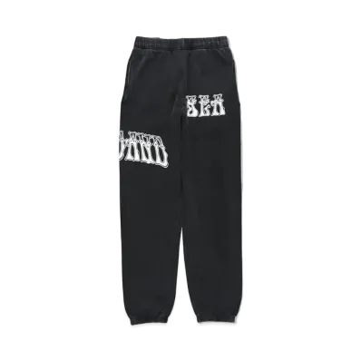 WIND AND SEA Logo Jersey Pants "Black"