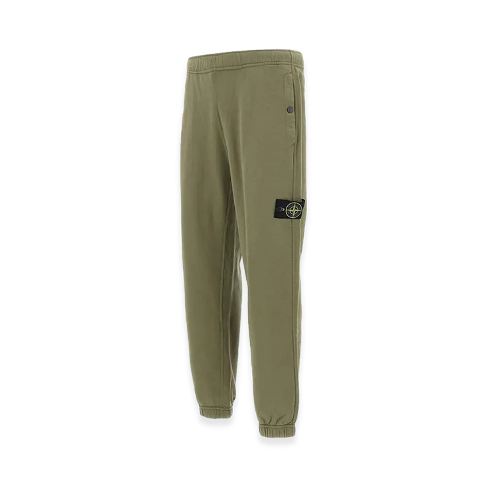 Stone Island Cotton Jogger Trousers "Military Green"