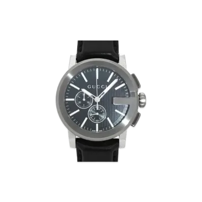 GUCCI G Chrono "Black/Stainless Steel"