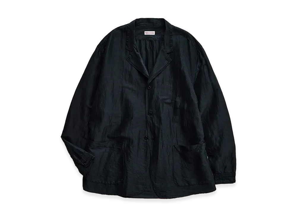 NICENESS D.Maureen Linen Silk Country Coverall "Dark Green"