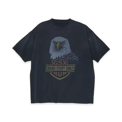 GOD SELECTION XXX Road Eagle Tee GSX-S26-ST-02 "Faded Black"