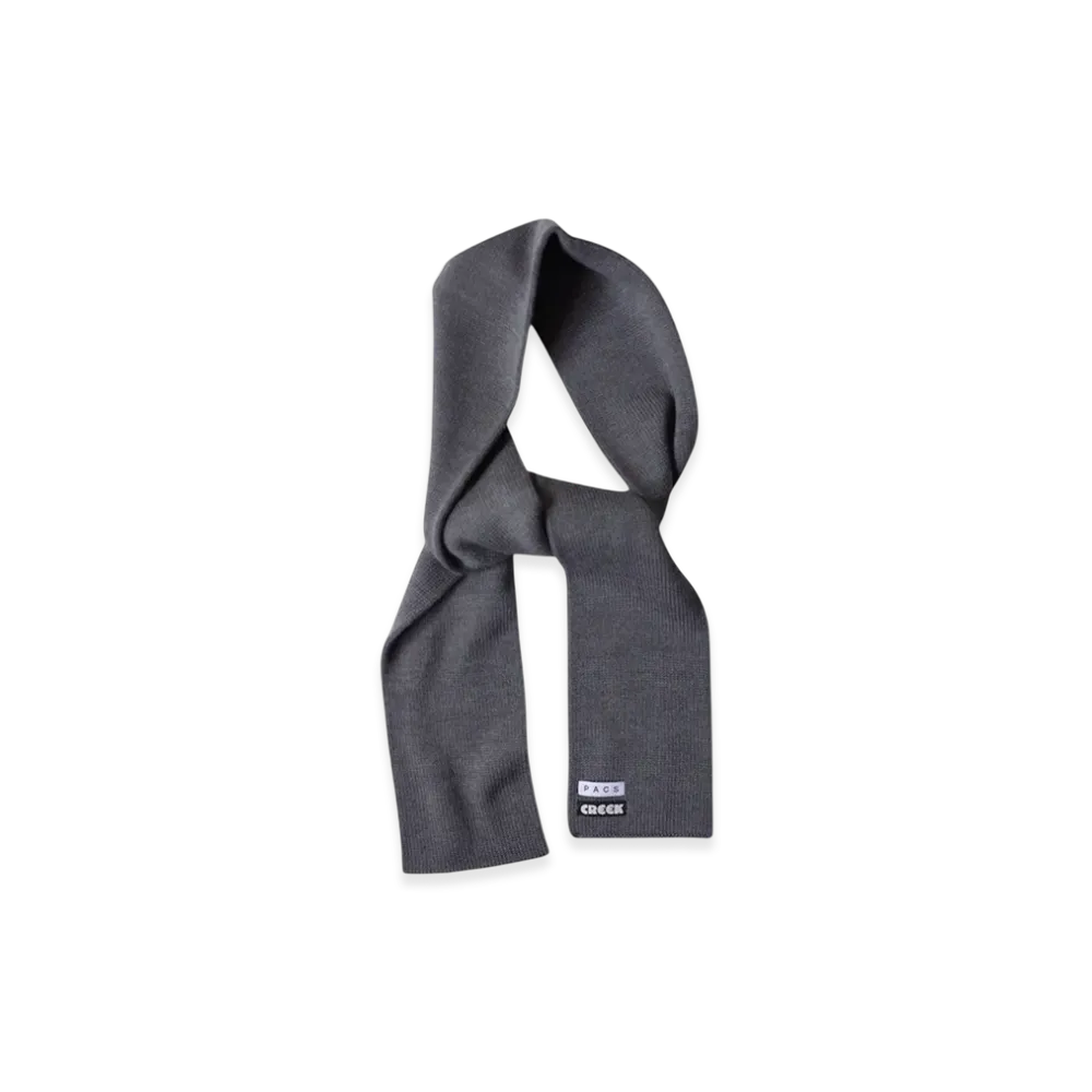 Creek Angler's Device x Pacs Skinny Scarf "Grey"