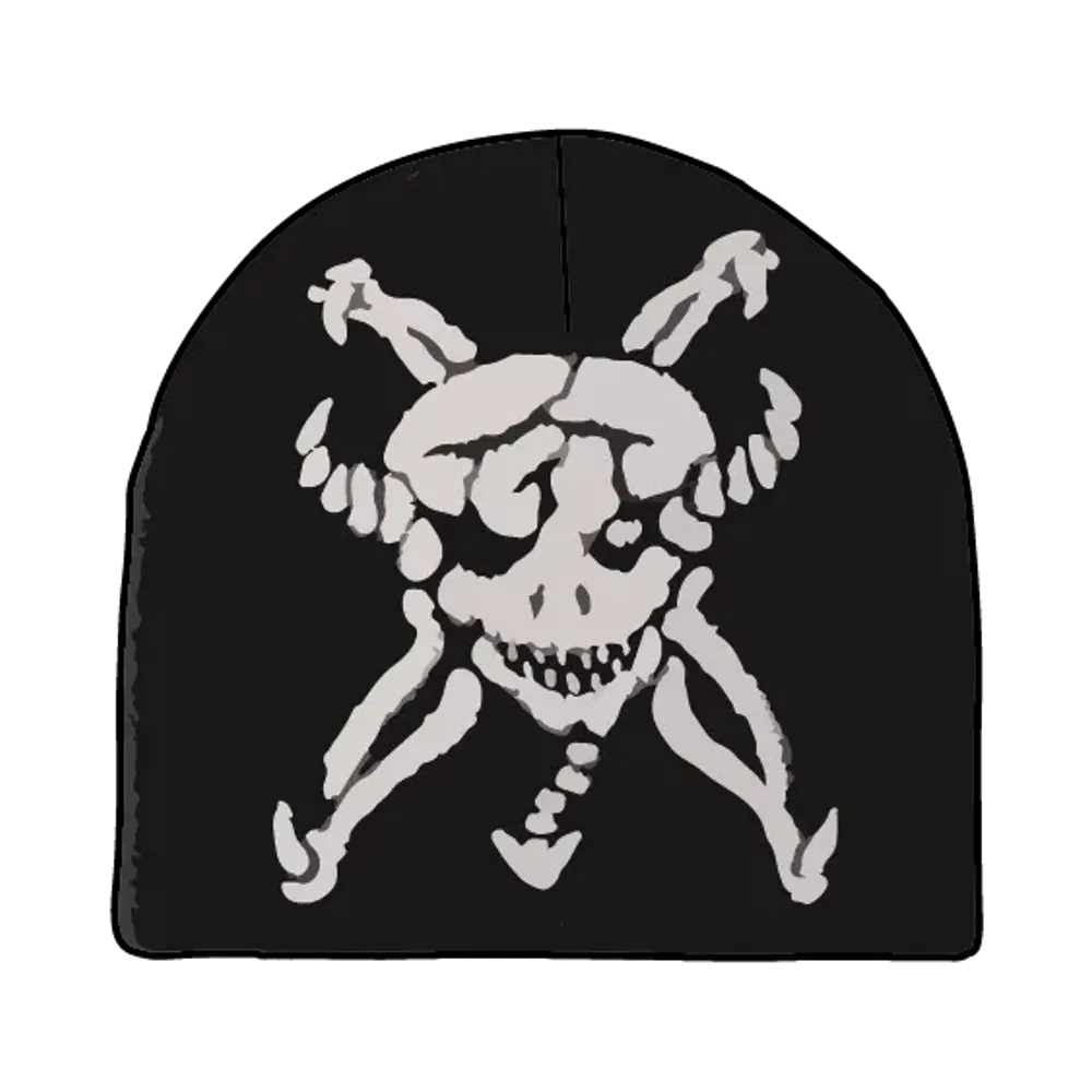 Supreme x Y's by Yohji Yamamoto Skull Beanie "Black"