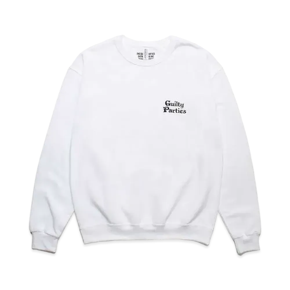 WACKO MARIA Sweat Shirt "White"