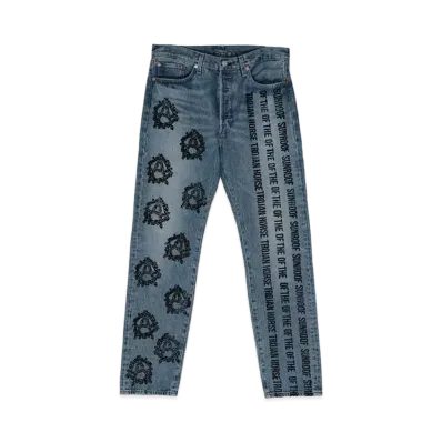 Levi's x Denim Tears 501 “SUNROOF OF THE TROJAN HORSE” "Indigo"