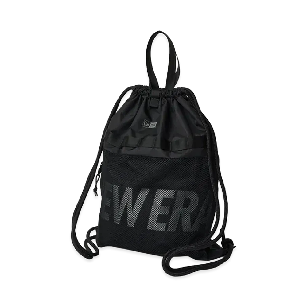 NEW ERA 150D Day Sack With New Era Logo "Black/Reflect Silver"