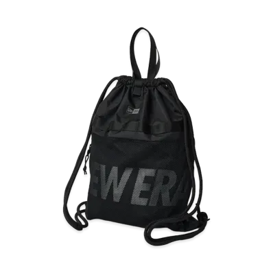 NEW ERA 150D Day Sack With New Era Logo "Black/Reflect Silver"