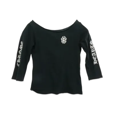 Chrome Hearts Vine Dagger Arm Logo L/S T-Shirt "Black"