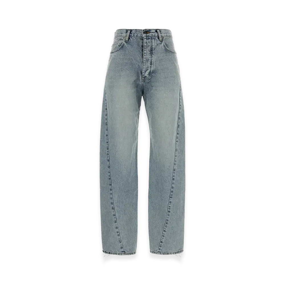 BALENCIAGA Women's Jeans "Bleach Light Bleu"