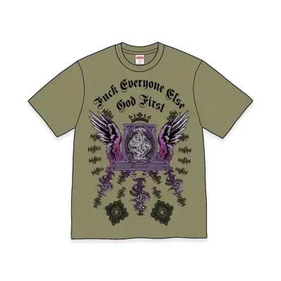Supreme Money Tee "Light Olive"