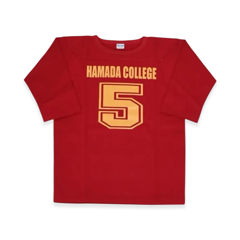 SAPEur x MASATOSHI HAMADA vol.9 Youth Hamada College Football 3/4 Sleeve Tee "Red"