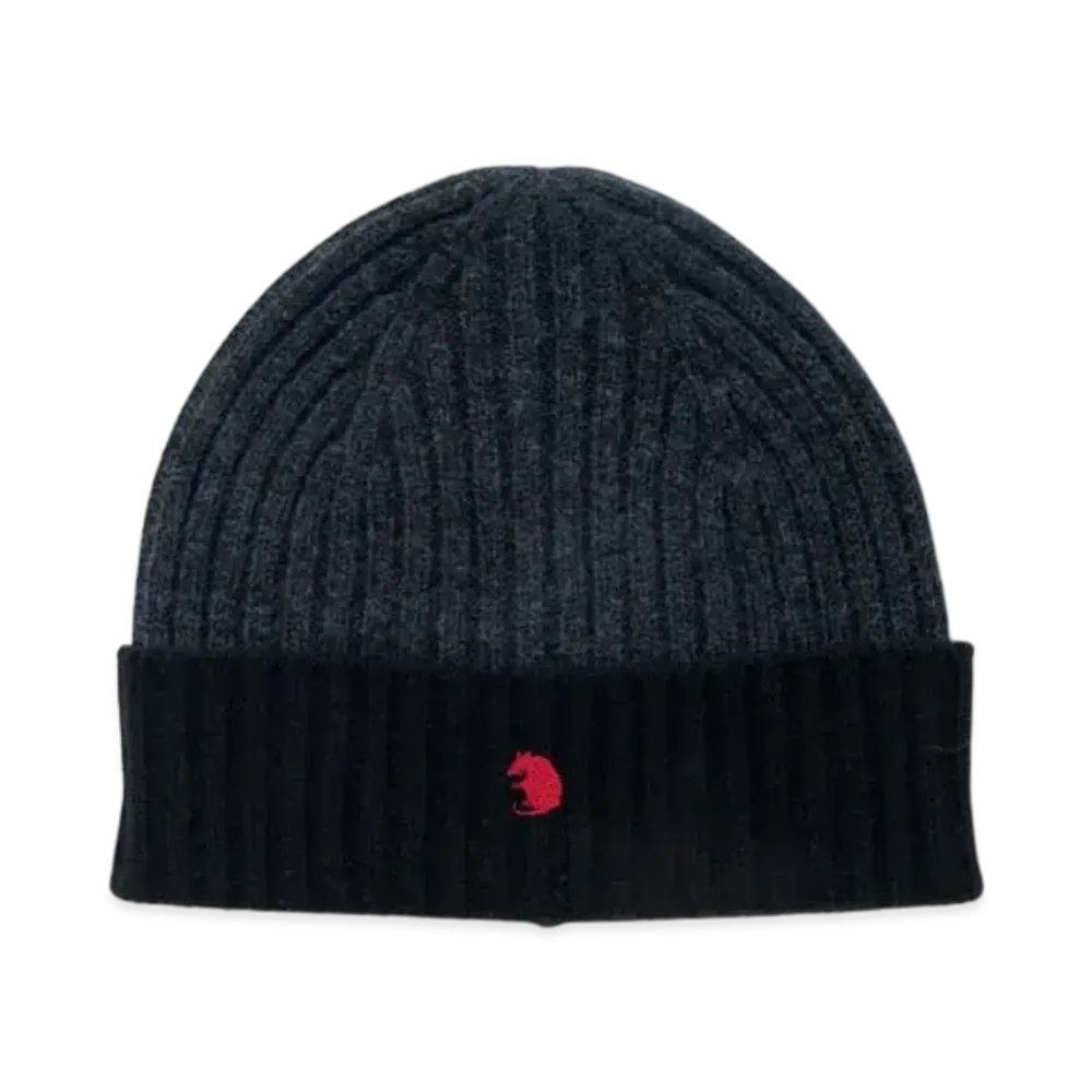 RATS Two Tone Knit Cap "Red"