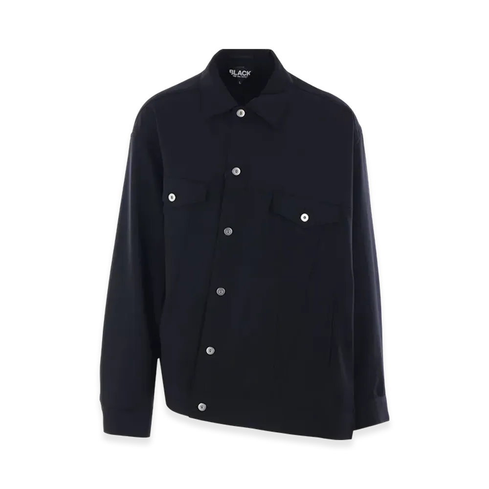 BLACK COMME des GARCONS Gabardine Jacket "Black"