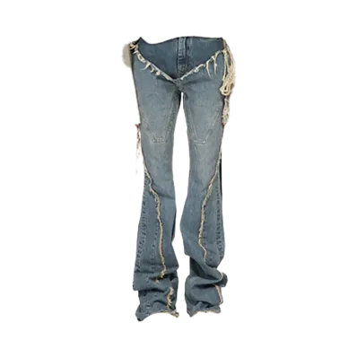 Rick Owens DRKSHDW Women's Jeans "Clear Blue"