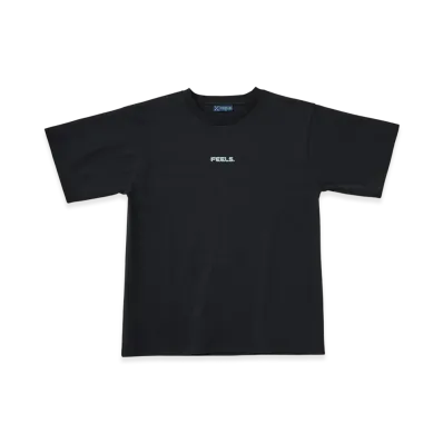 FEELS. Separated Cross Logo T-Shirt "Black"