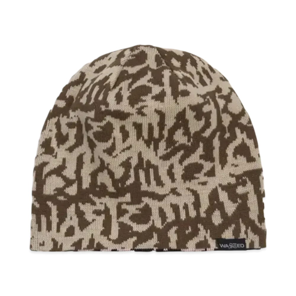 WASTED PARIS Brow Beanie Reverse Feeler "Brown"