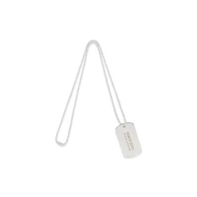 HUMAN MADE Silver Necklace "Silver"