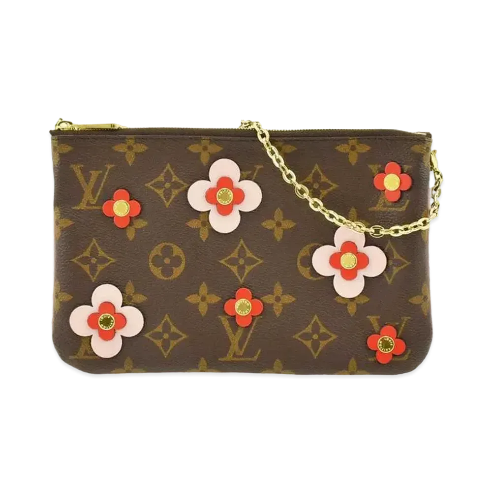 Louis Vuitton Blooming Flower Pochette Double Zip Monogram