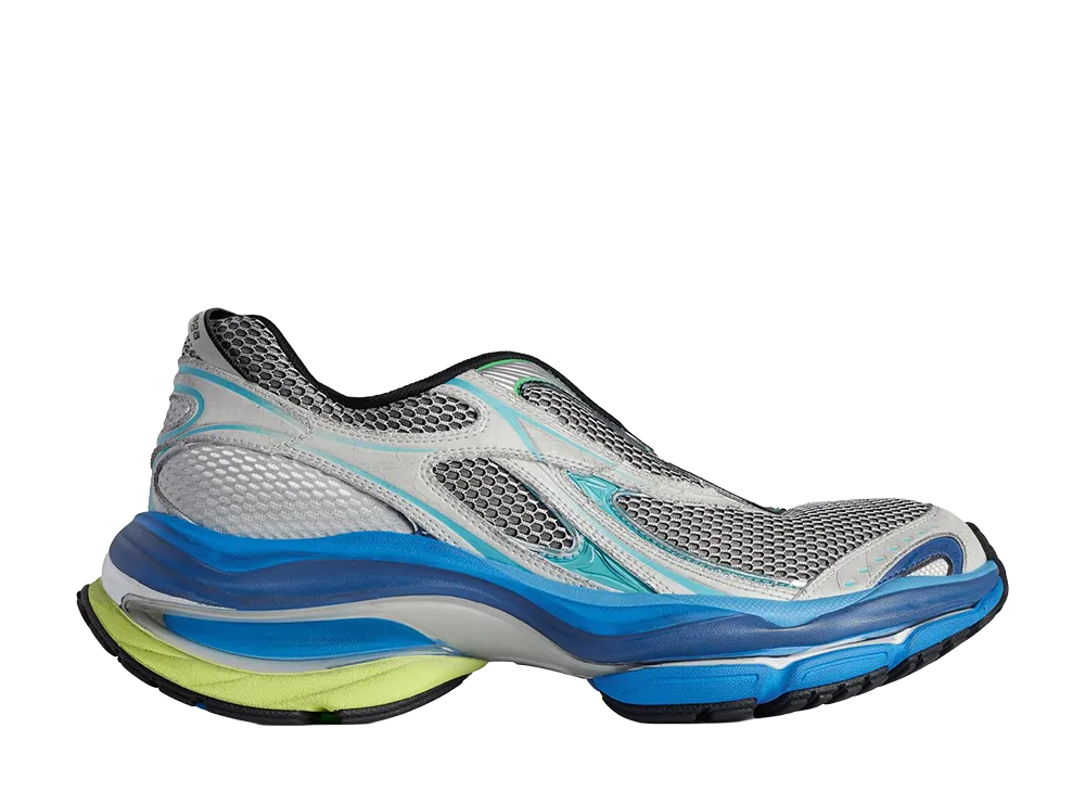 BALENCIAGA D'orsay Sneaker "Grey/Blue/Yellow"