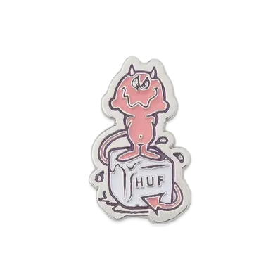 HUF Summer 25 Melt Pins "White"