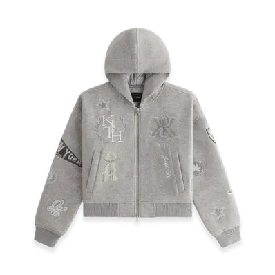 Kith Women's Miyo Melton Hooded Jacket "Hallow"