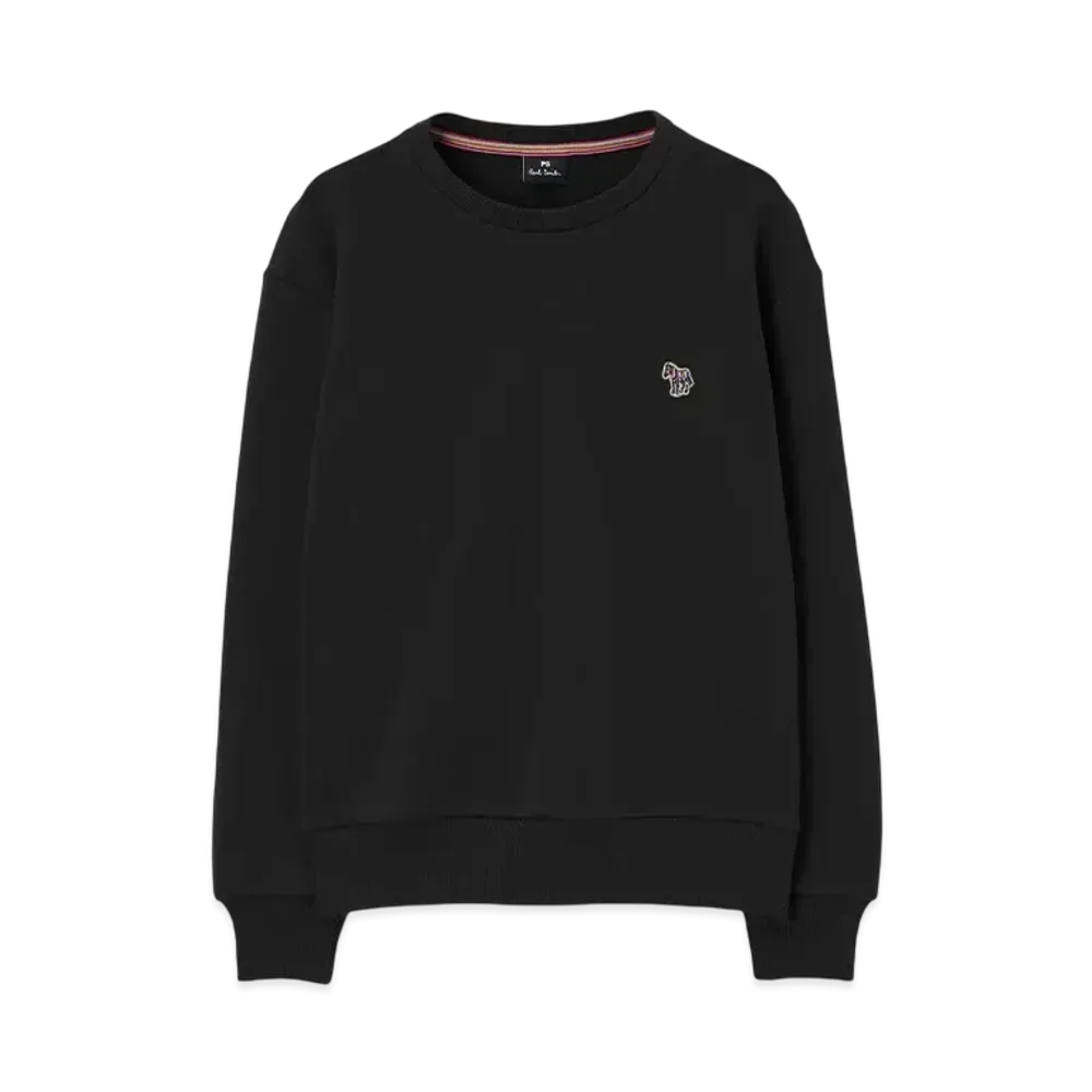 Paul Smith Women's Zebra Patch Sweatshirts "Black"