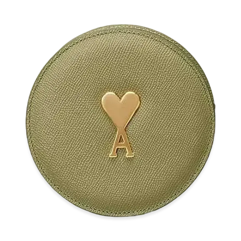 AMI PARIS Paris Paris Round Bag "Olive"