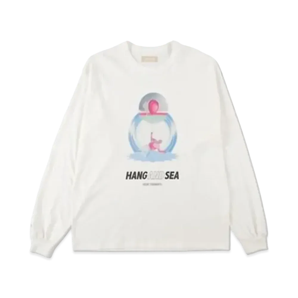 WIND AND SEA WDS x HANGOVERZ Balloon L/S t-shirt "White"