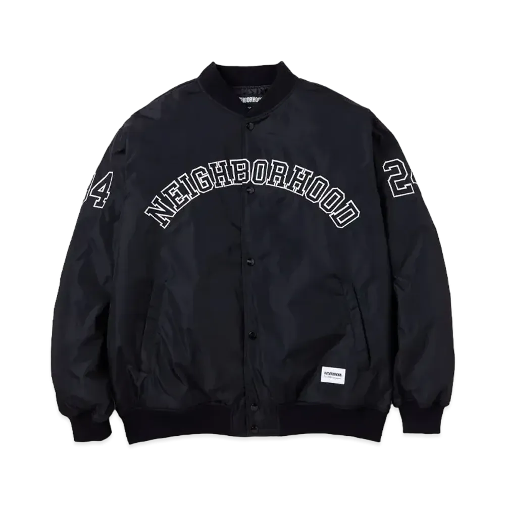 NEIGHBORHOOD Baseball Jacket "Black"
