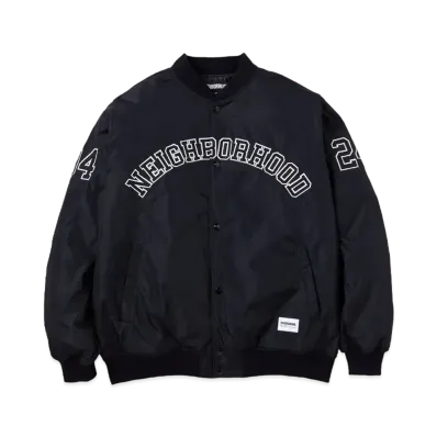 NEIGHBORHOOD Baseball Jacket "Black"