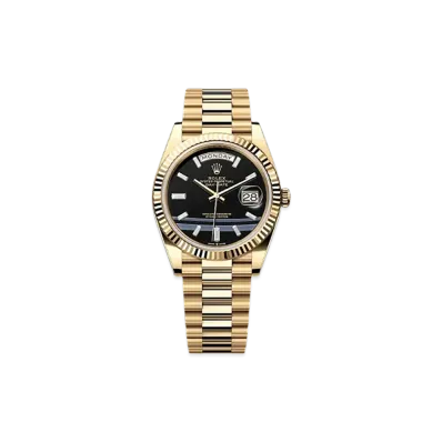 ROLEX Day-Date 40 Yellow Gold "Black"