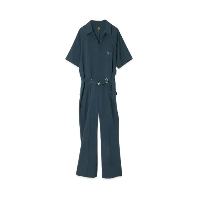 NEEDLES Jumpsuit - Poly Light Double Cloth "Green"