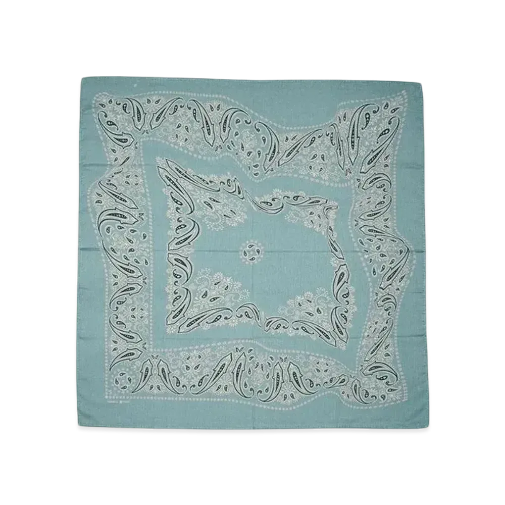 SUGARHILL STAGGER BANDANA "MINT x BLACK"