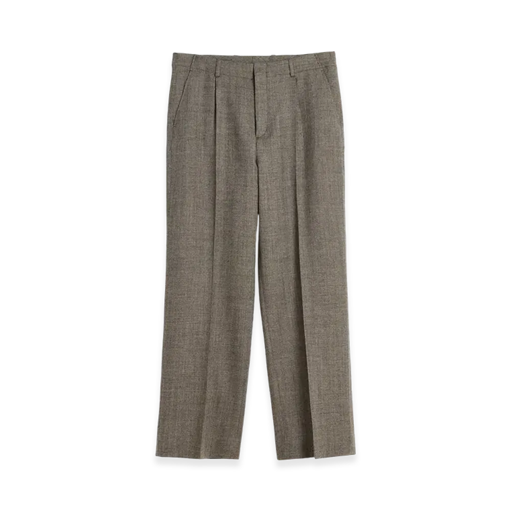 OUR LEGACY Borrowed Chino "Brown Natural Herringbone"