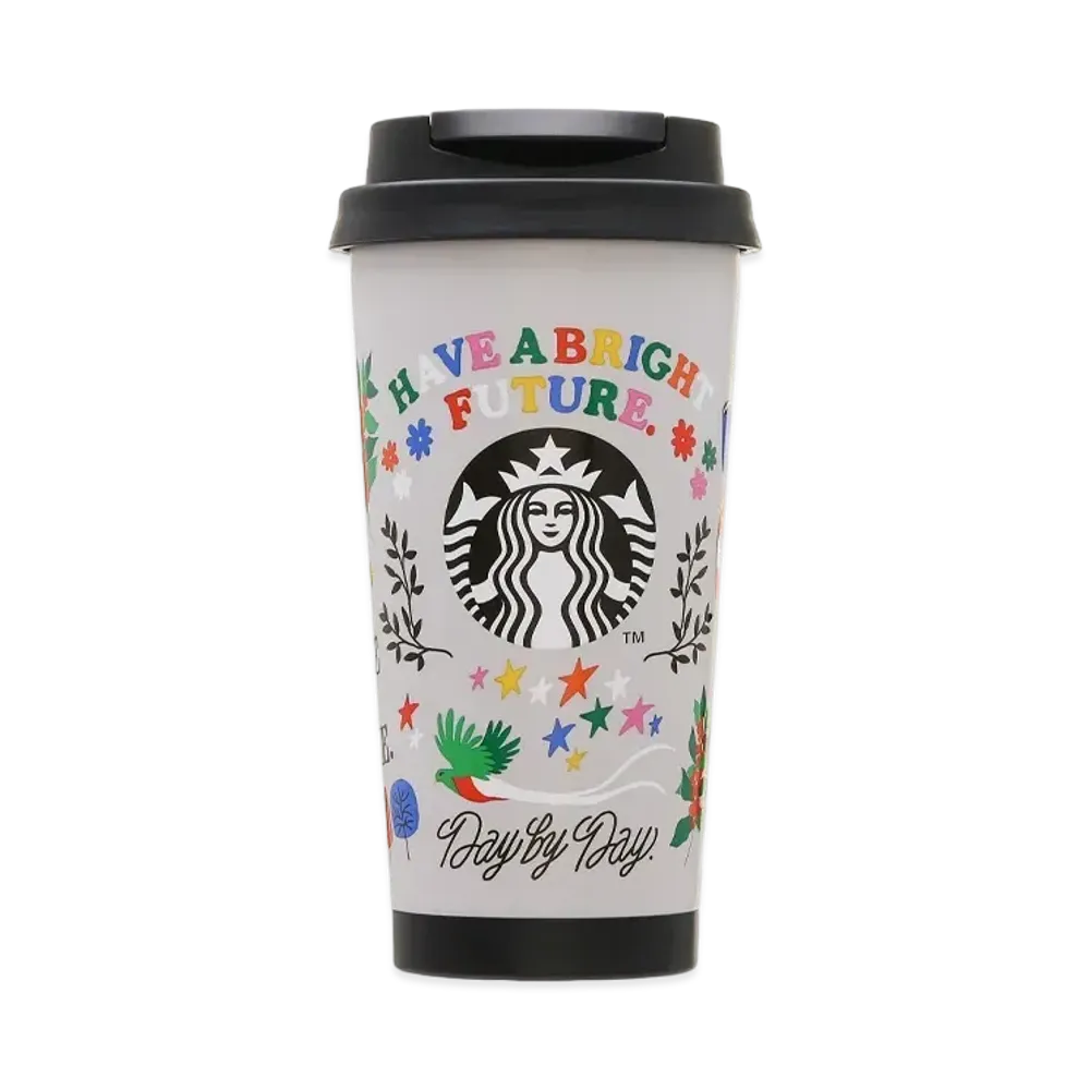 STARBUCKS Recycled Stainless Steel Togo Logo Tumbler 473ml "Gray"