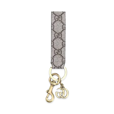 GUCCI Printed Canvas Keyring "Printed"