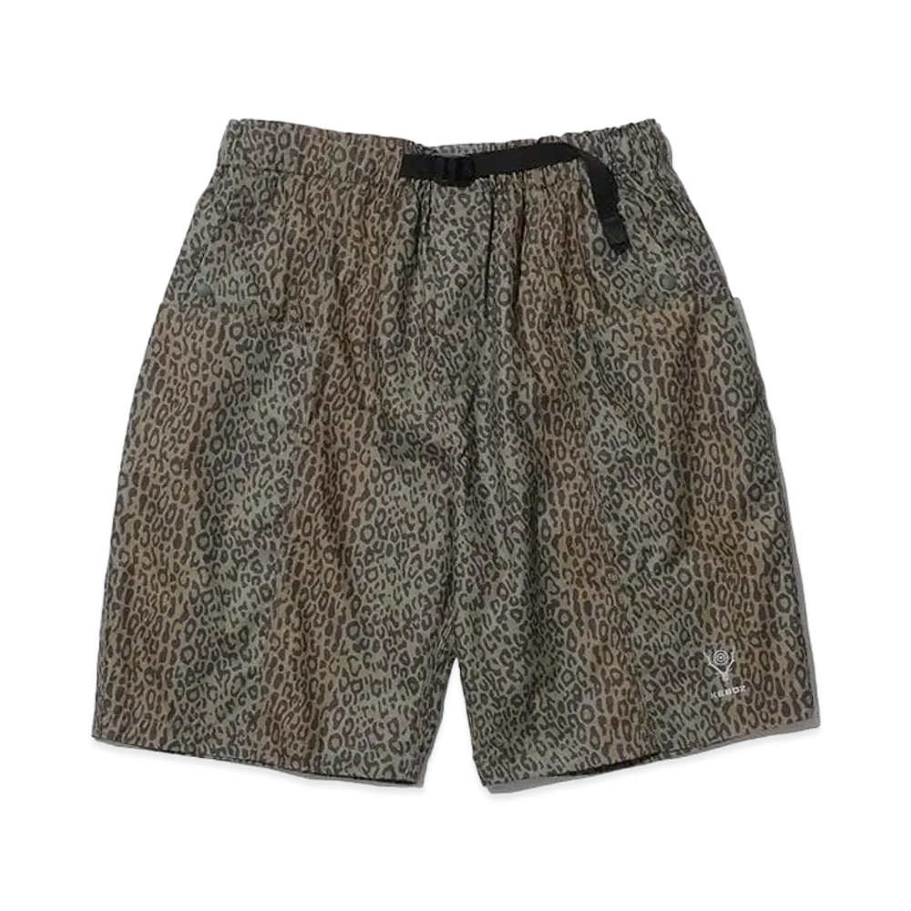 KEBOZ x SOUTH2 WEST8 Belted C.S. Short "Leopard"