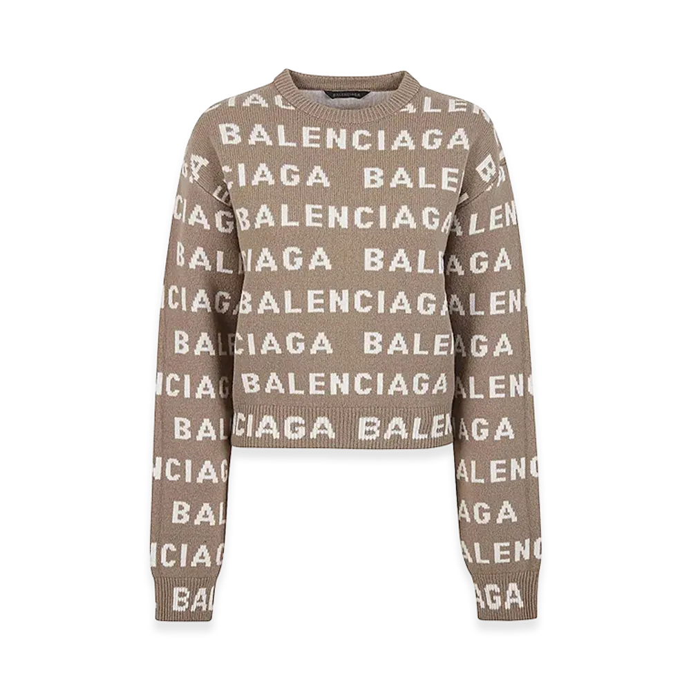 BALENCIAGA Women's Sweaters "Beige"