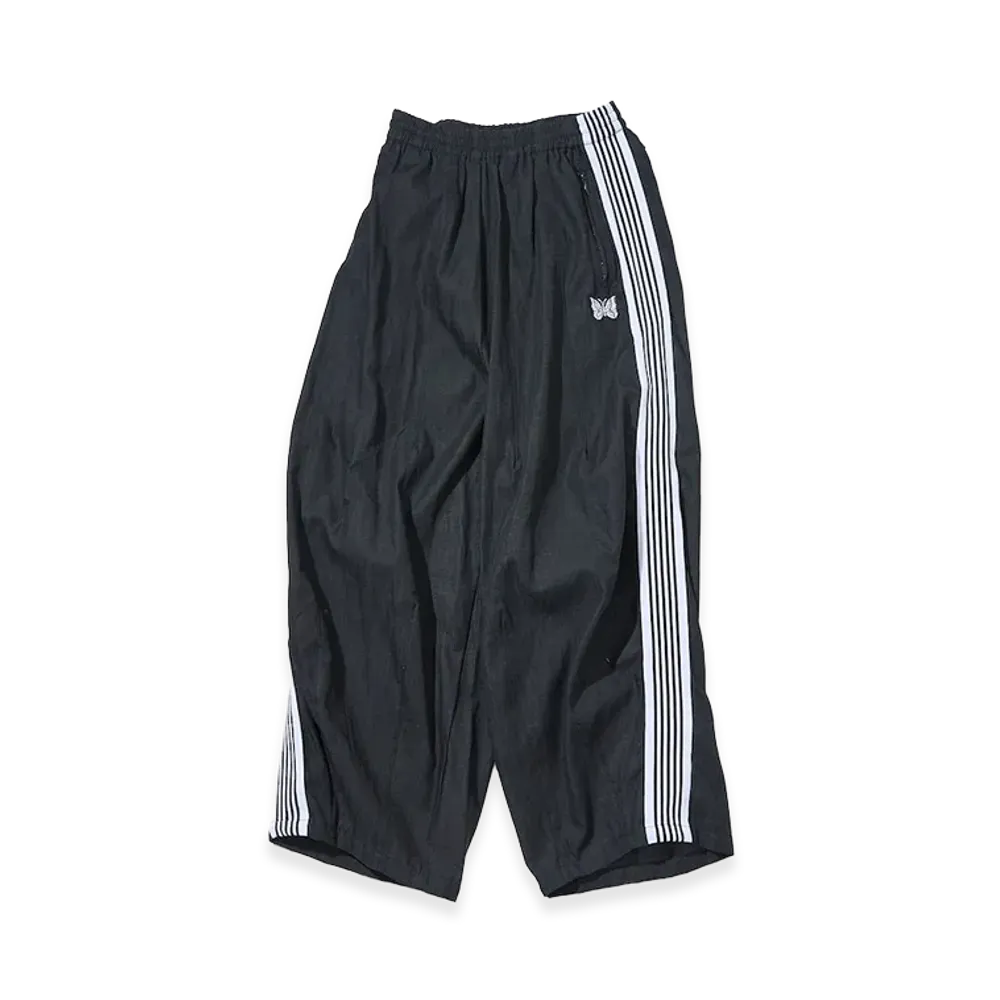 NEEDLES x FREAK’S STORE Exclusive H.D.TrackPant - 6oz Denim "Black Base/White"
