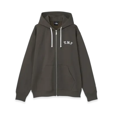 The North Face TNF Logo Heather Sweat Full Zip Hoodie "New Taupe"