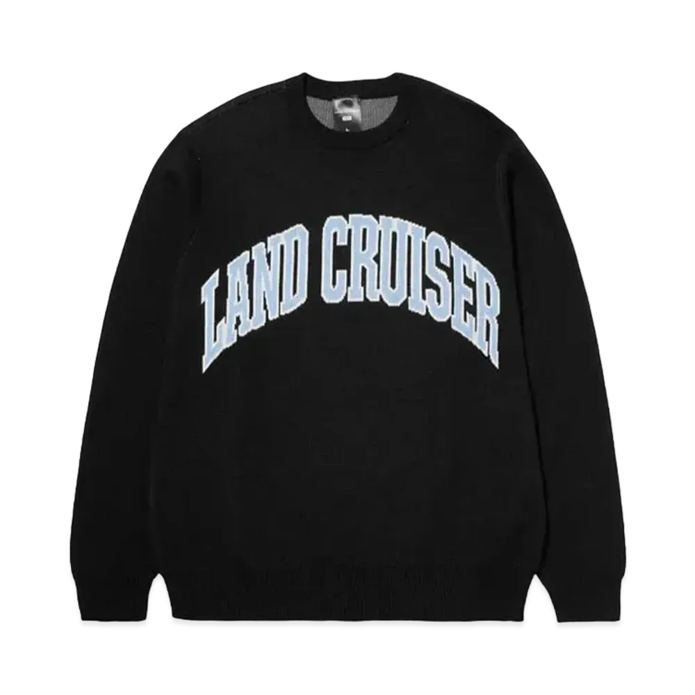 HUF x TOYOTA LAND CRUISER Parts & Service Sweater "Black"
