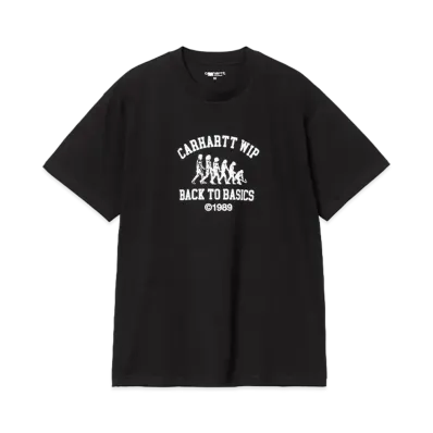 Carhartt WIP S/S Basics T-Shirt "Black/White"